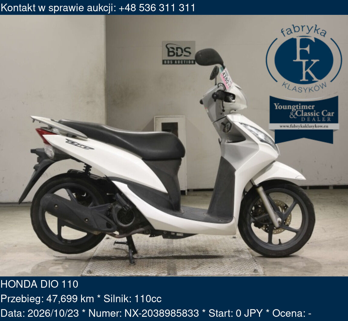 HONDA DIO 110  - zdjęcie 2