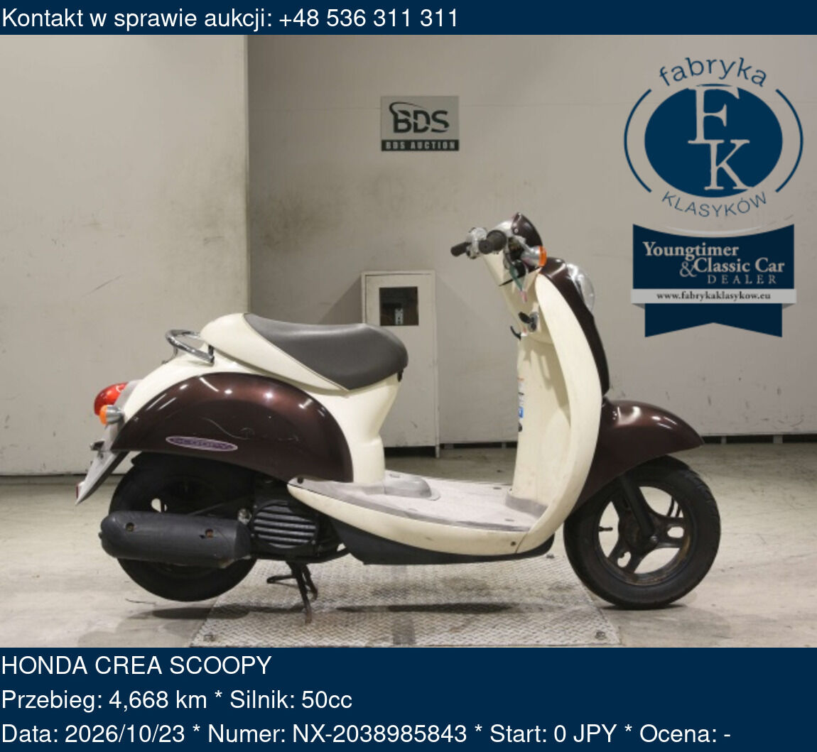 HONDA CREA SCOOPY  - zdjęcie 2