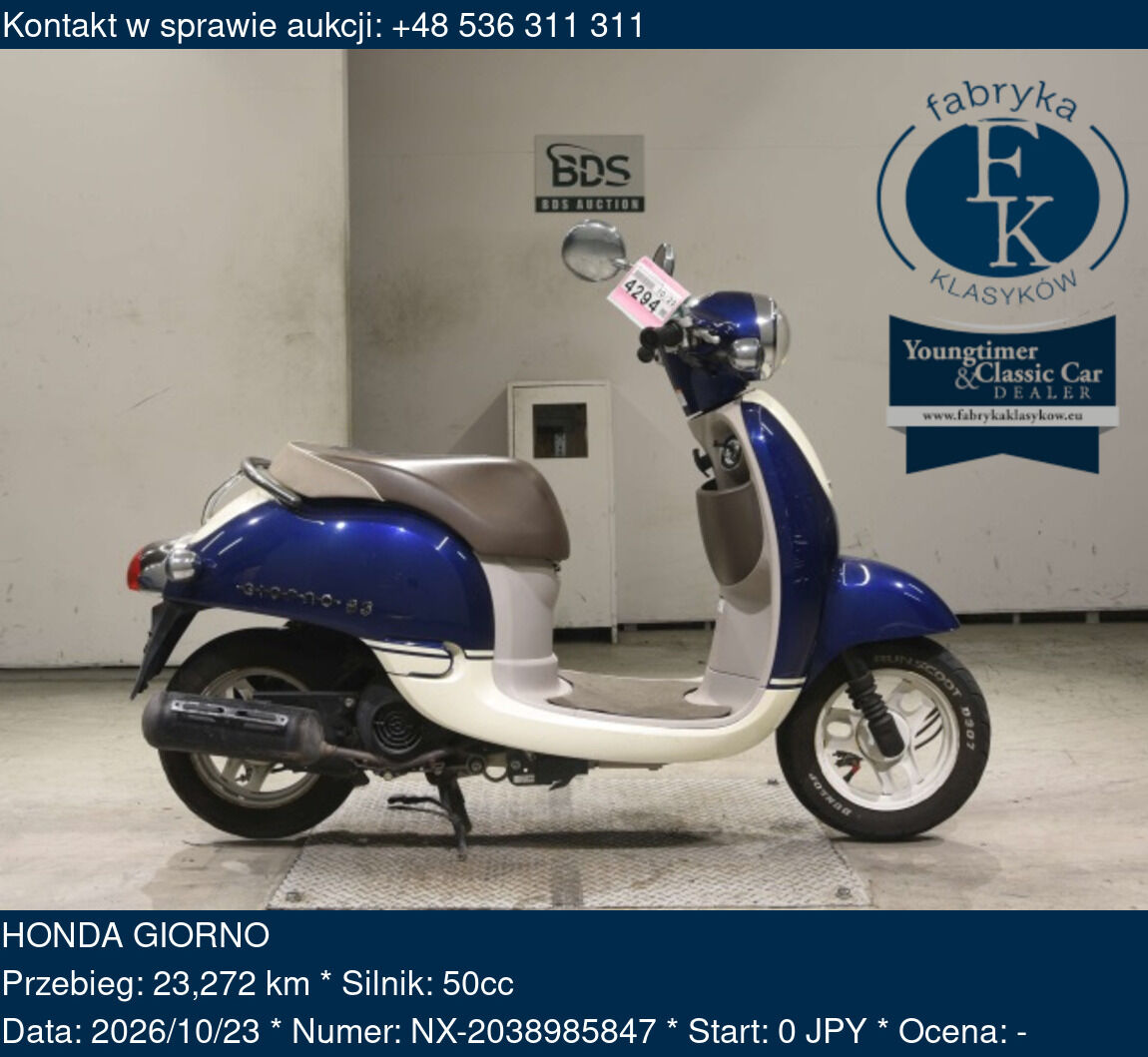 HONDA GIORNO  - zdjęcie 2