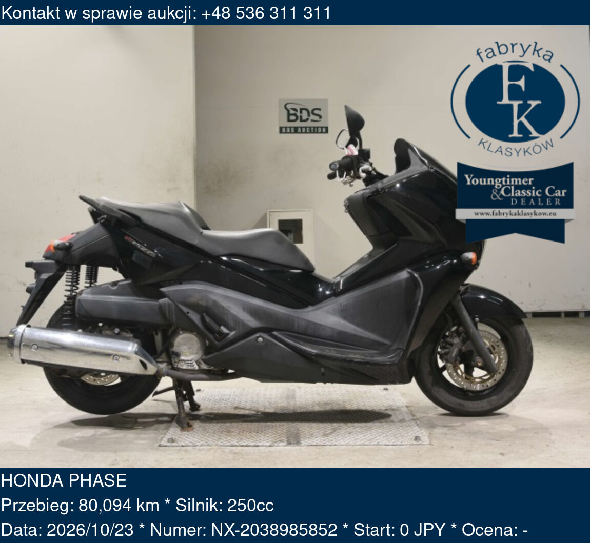 HONDA PHASE  - zdjęcie 2