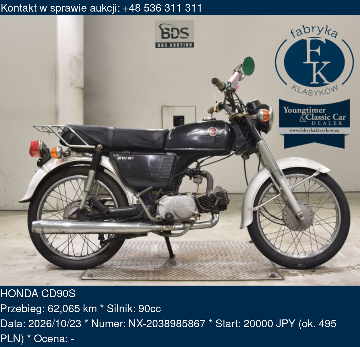 HONDA CD90S  - zdjęcie 2