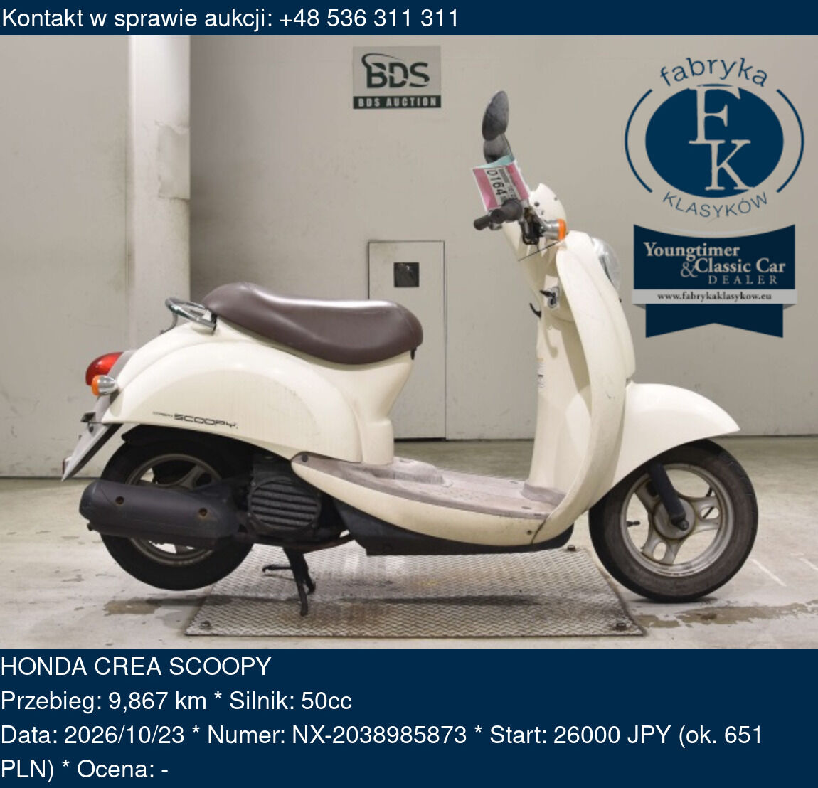 HONDA CREA SCOOPY  - zdjęcie 2