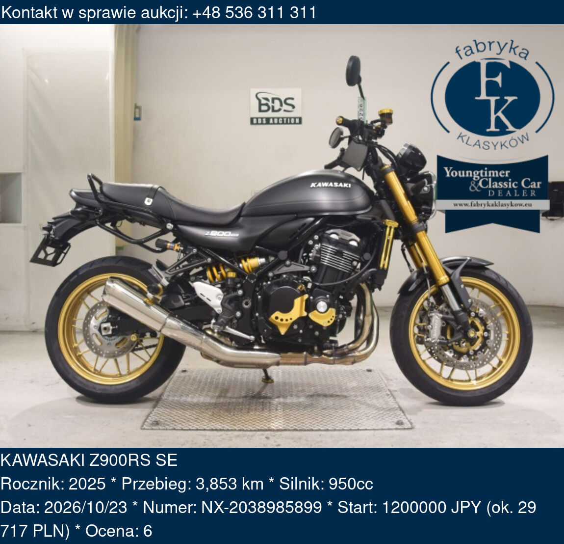 KAWASAKI Z900RS SE 2025 - zdjęcie 2