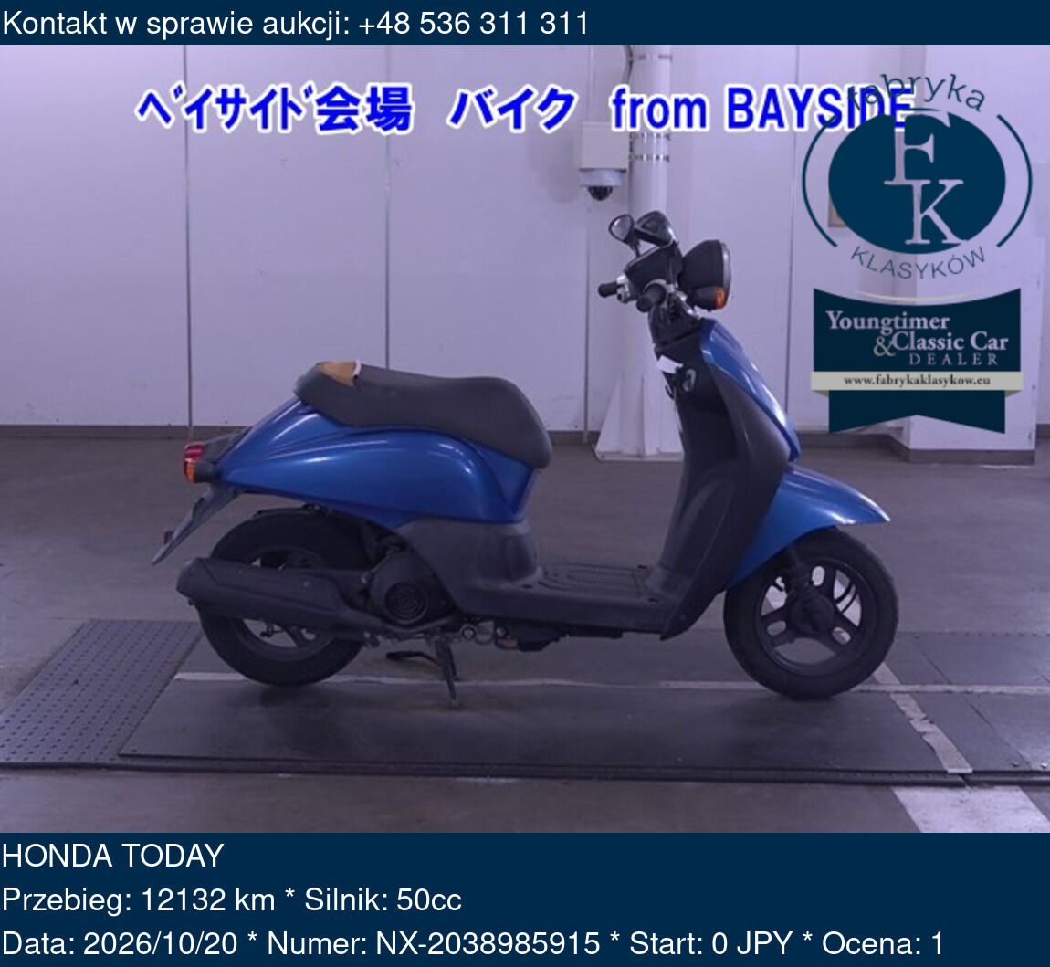 HONDA TODAY  - zdjęcie 2
