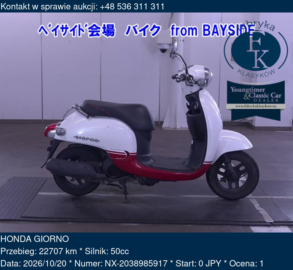 HONDA GIORNO  - zdjęcie 2