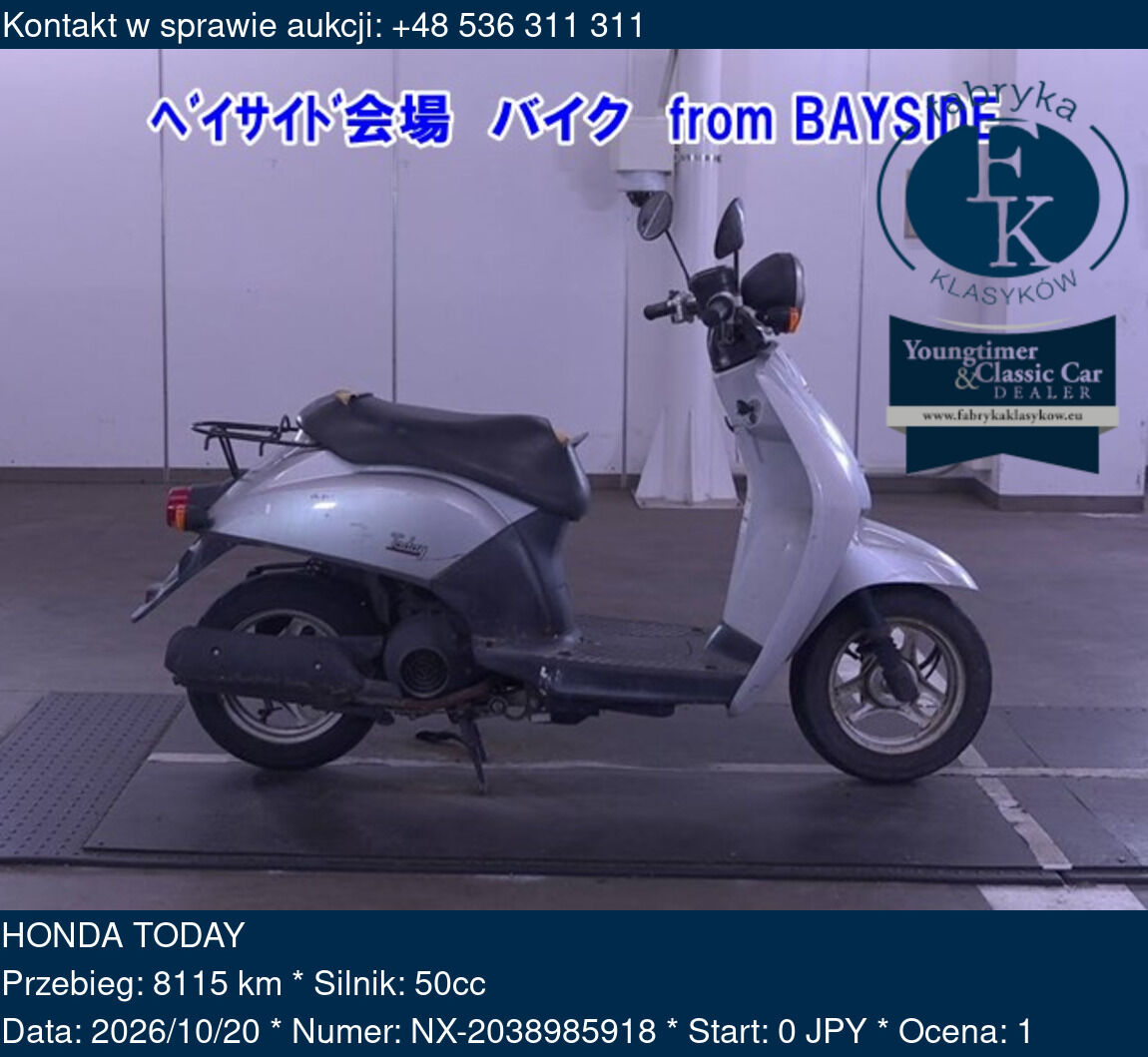 HONDA TODAY  - zdjęcie 2