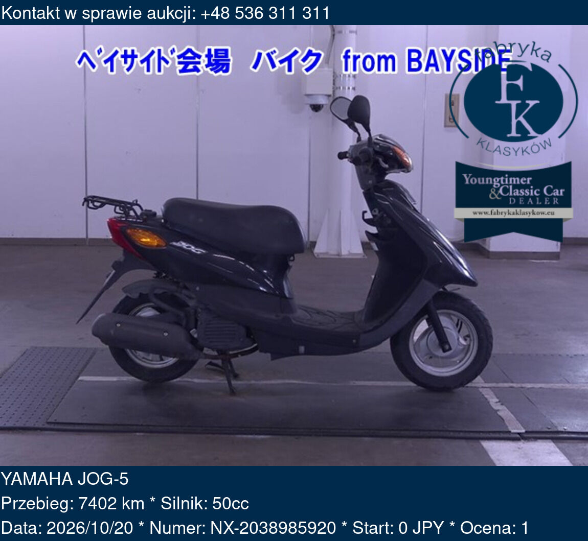 YAMAHA JOG-5  - zdjęcie 2