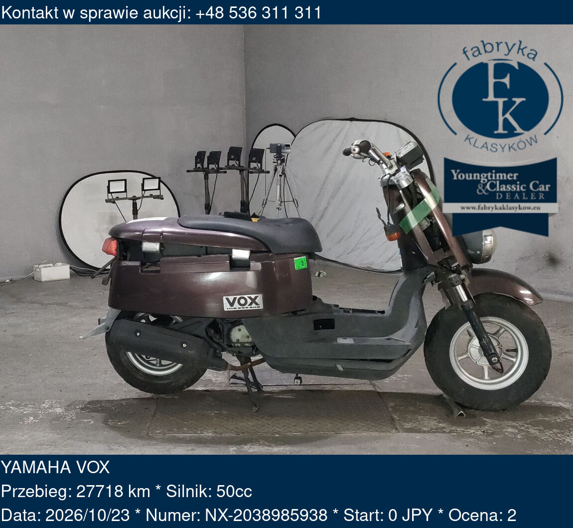 YAMAHA VOX  - zdjęcie 2