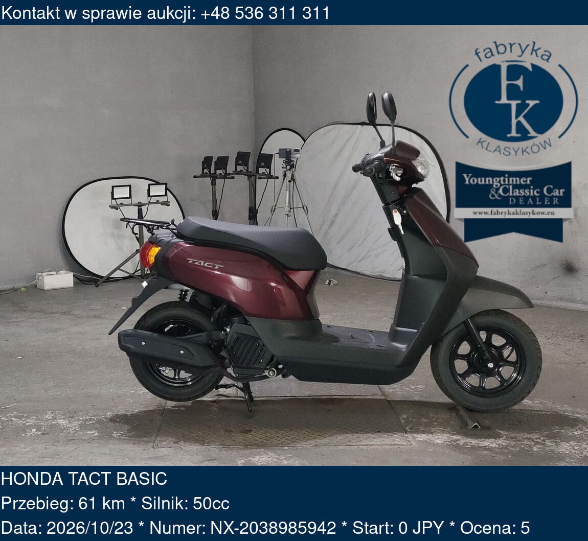HONDA TACT BASIC  - zdjęcie 2