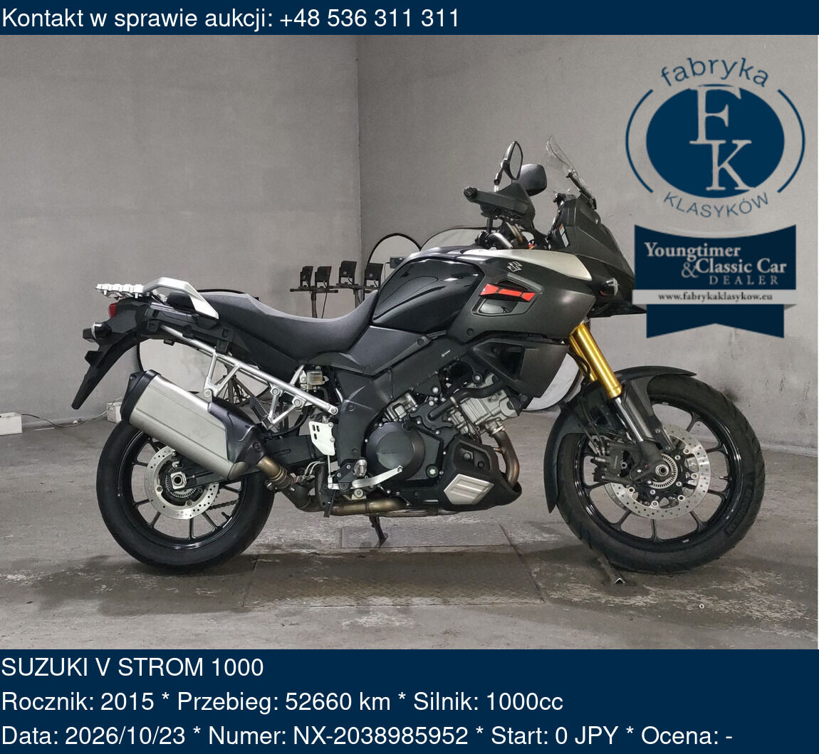 SUZUKI V STROM 1000 2015 - zdjęcie 2