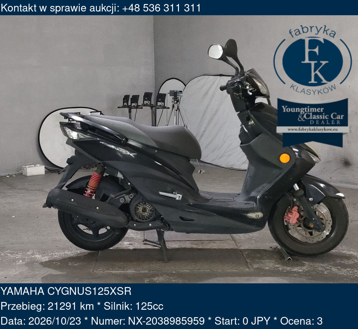 YAMAHA CYGNUS125XSR  - zdjęcie 2