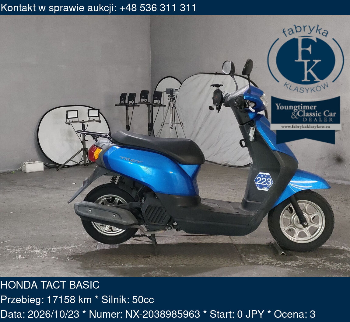 HONDA TACT BASIC  - zdjęcie 2