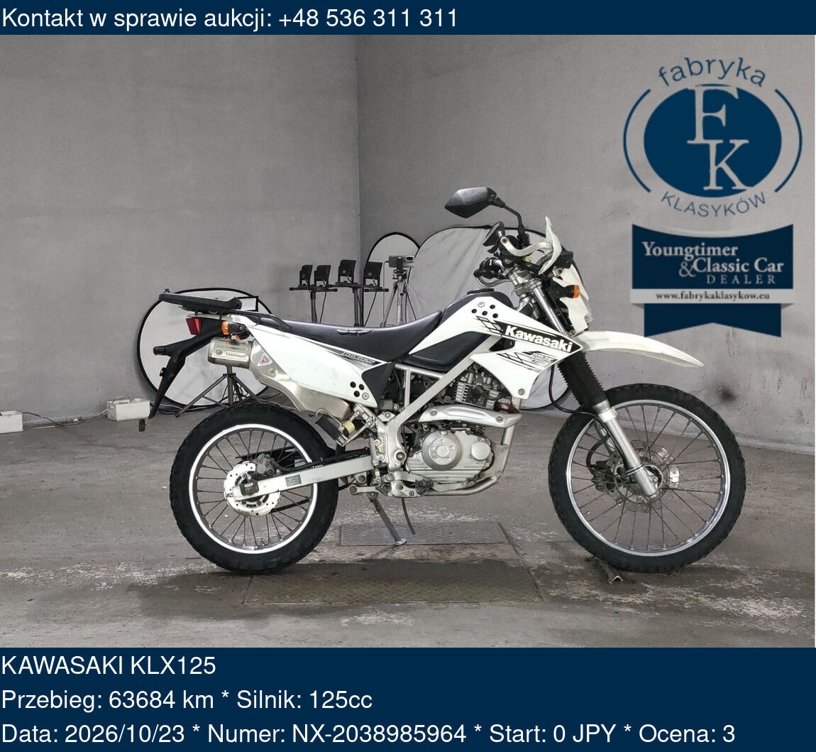 KAWASAKI KLX125  - zdjęcie 2