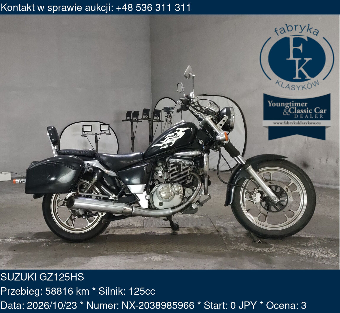 SUZUKI GZ125HS  - zdjęcie 2