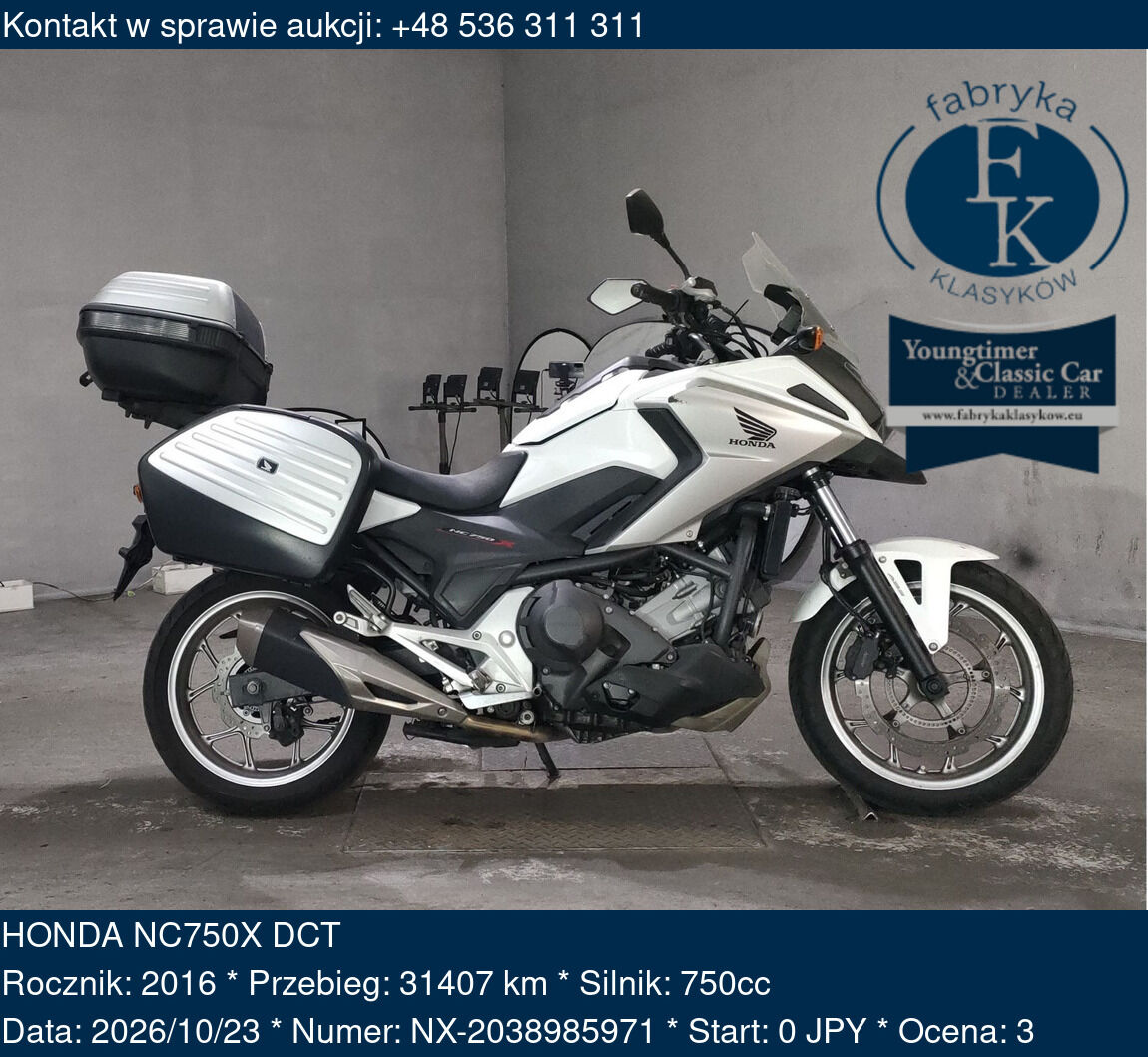 HONDA NC750X DCT 2016 - zdjęcie 2