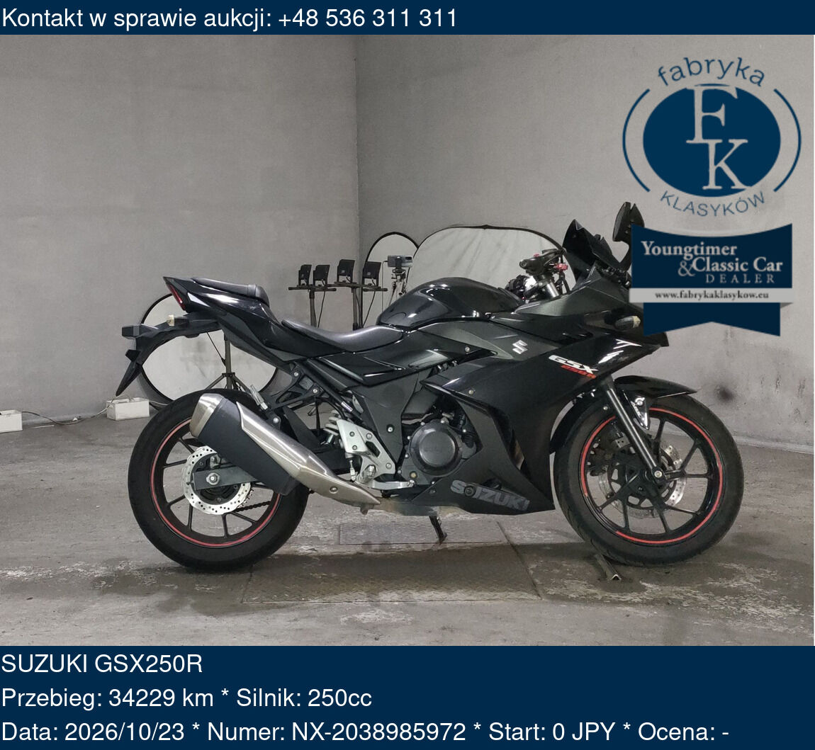 SUZUKI GSX250R  - zdjęcie 2