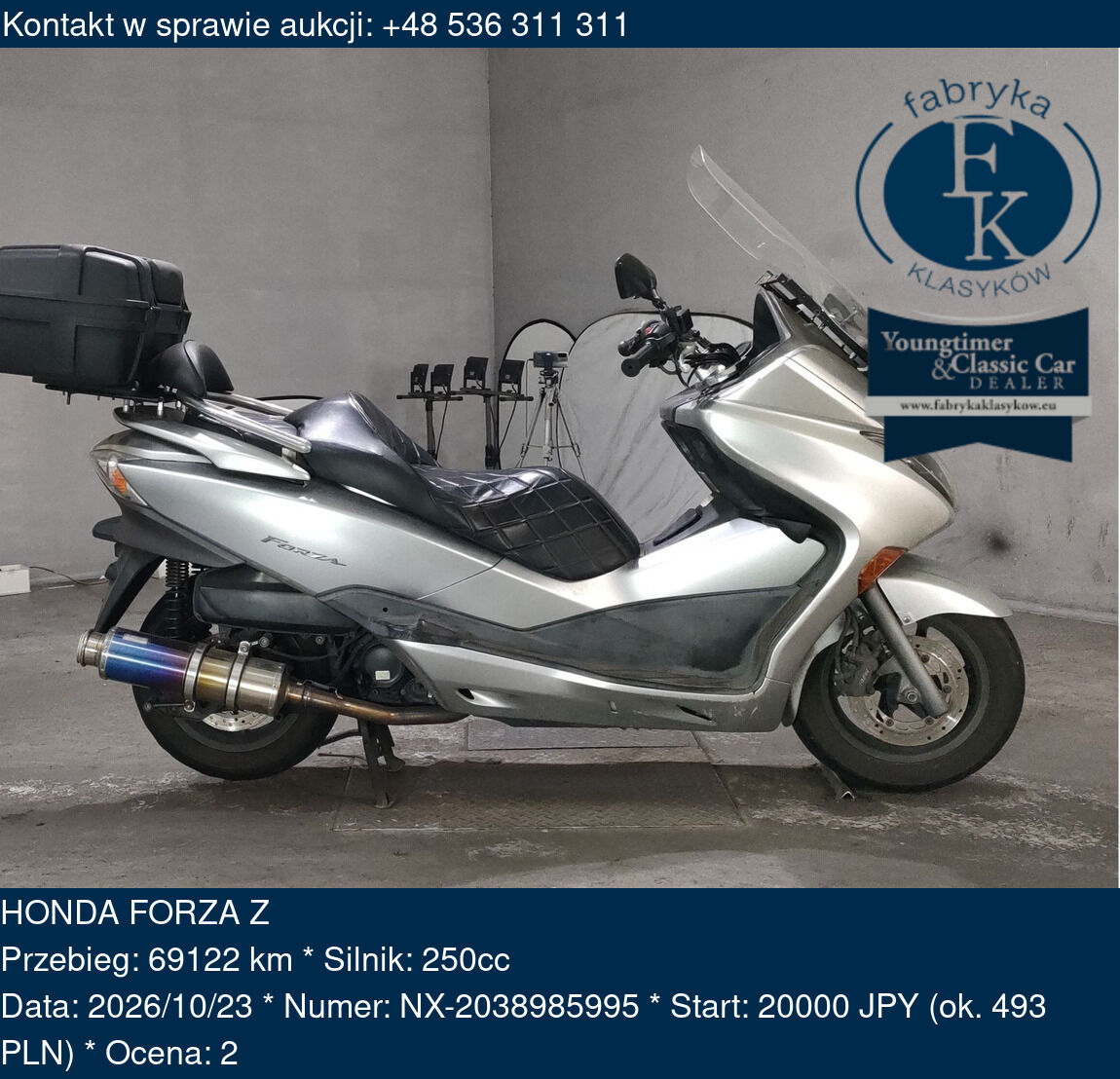 HONDA FORZA Z  - zdjęcie 2