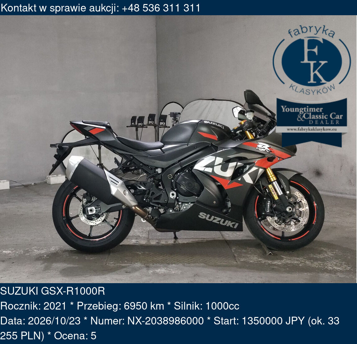 SUZUKI GSX-R1000R 2021 - zdjęcie 2