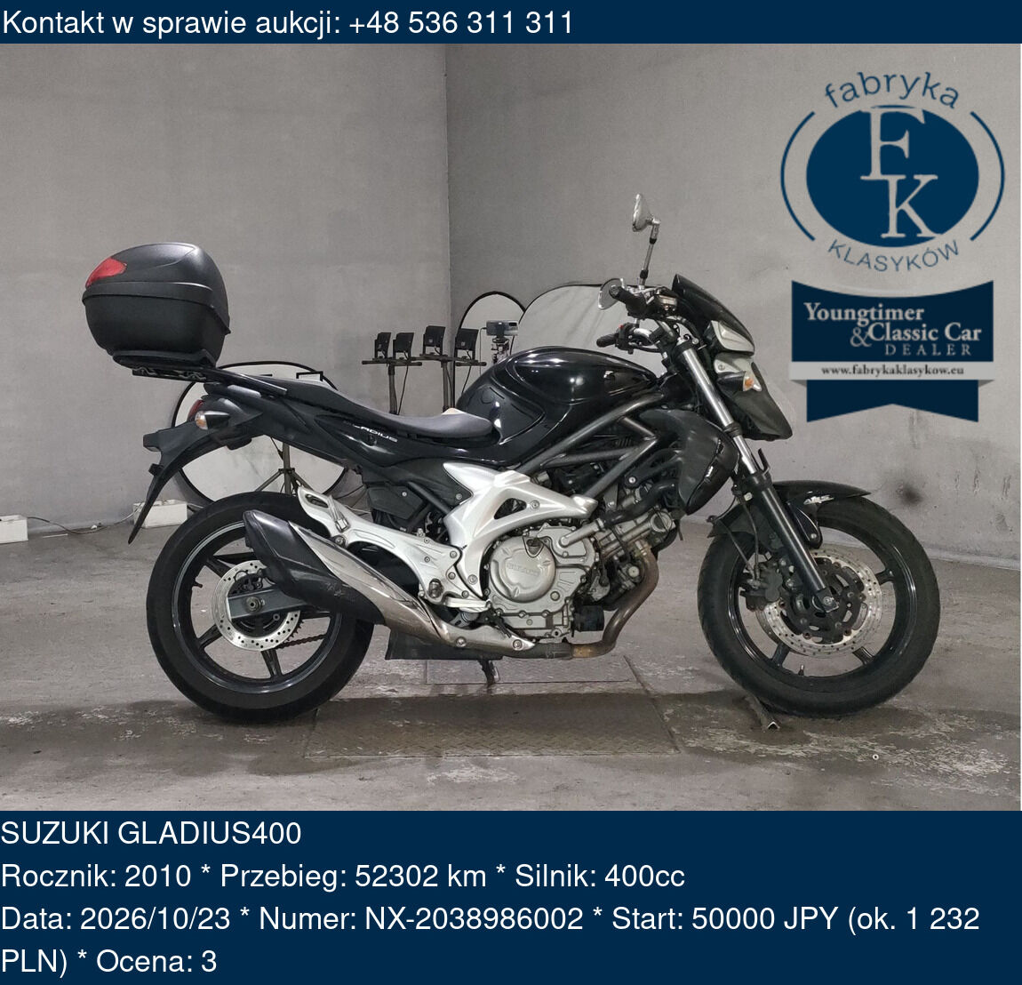 SUZUKI GLADIUS400 2010 - zdjęcie 2