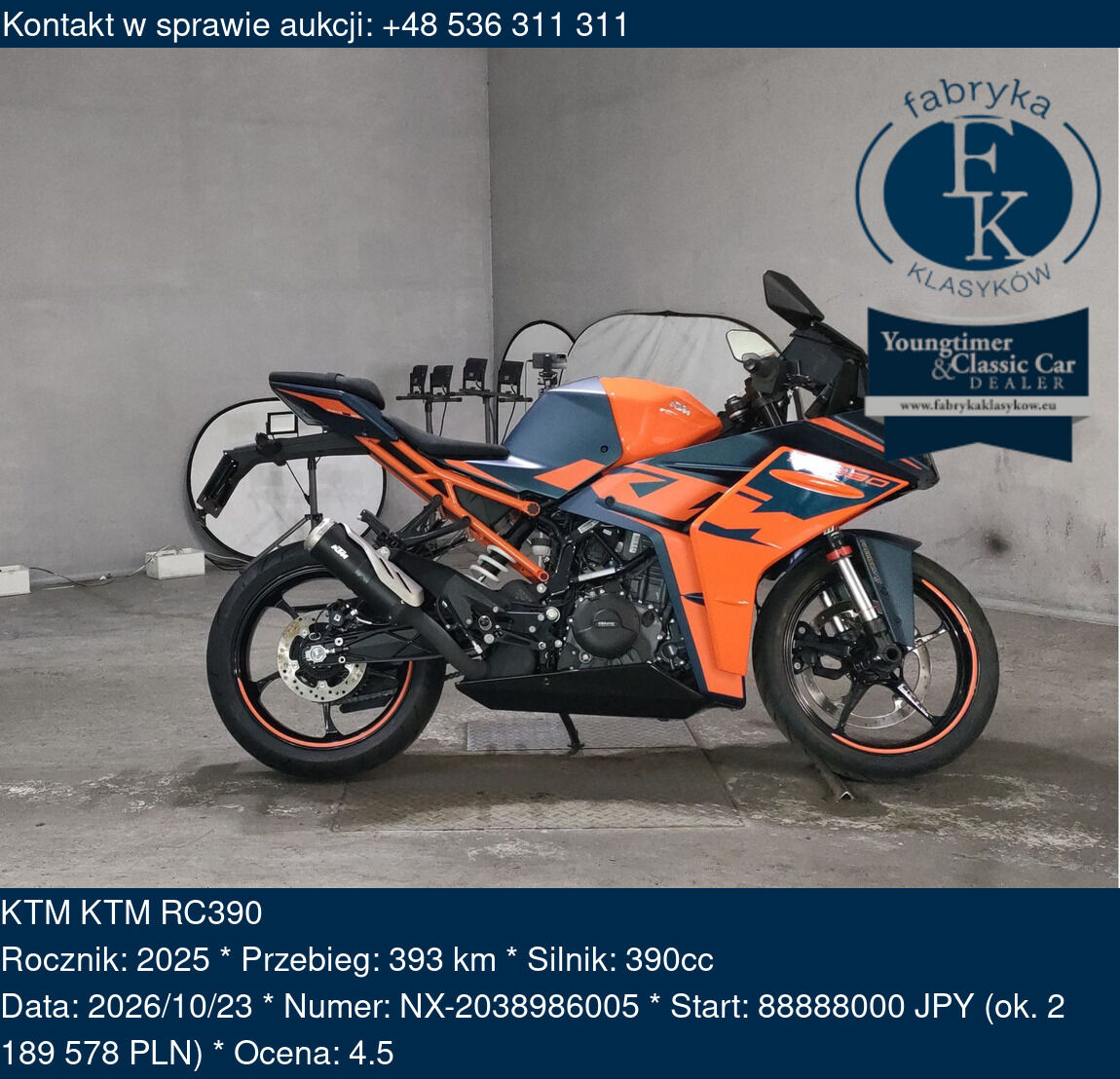 KTM KTM RC390 2025 - zdjęcie 2