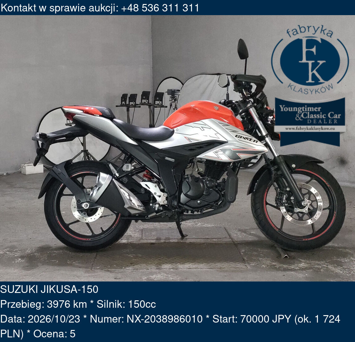 SUZUKI JIKUSA-150  - zdjęcie 2