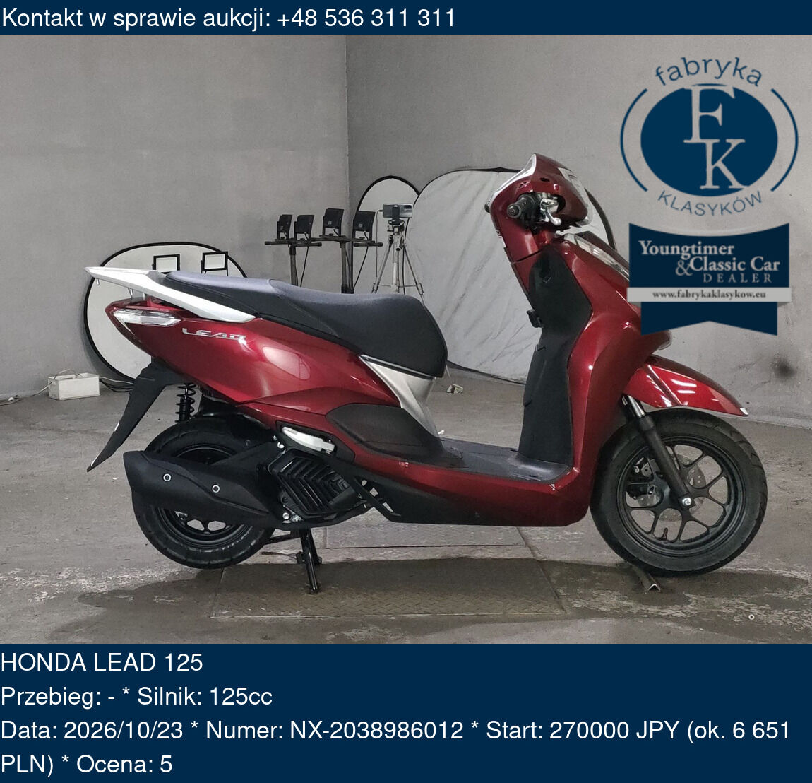 HONDA LEAD 125  - zdjęcie 2