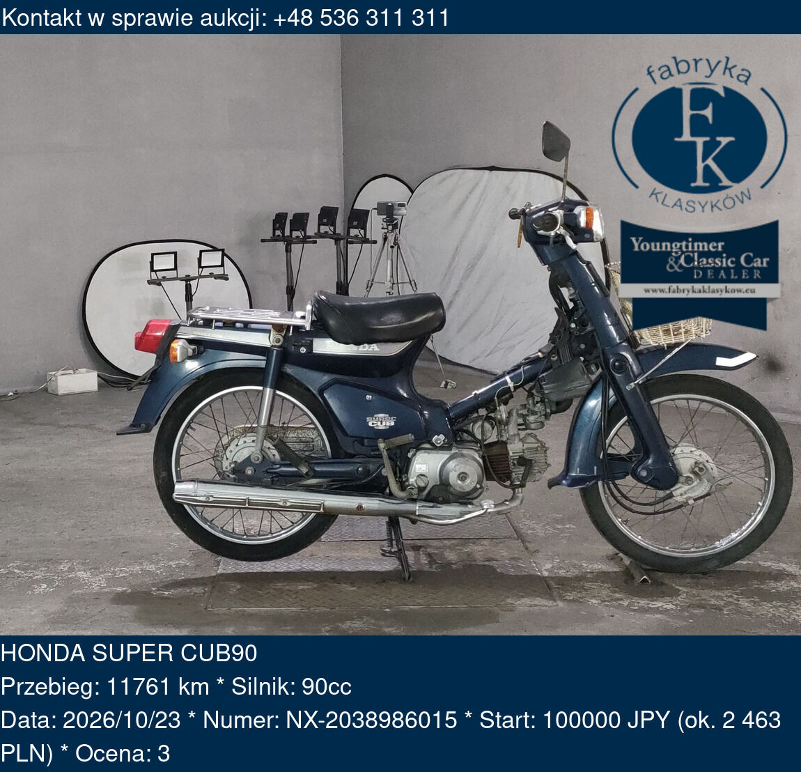 HONDA SUPER CUB90  - zdjęcie 2