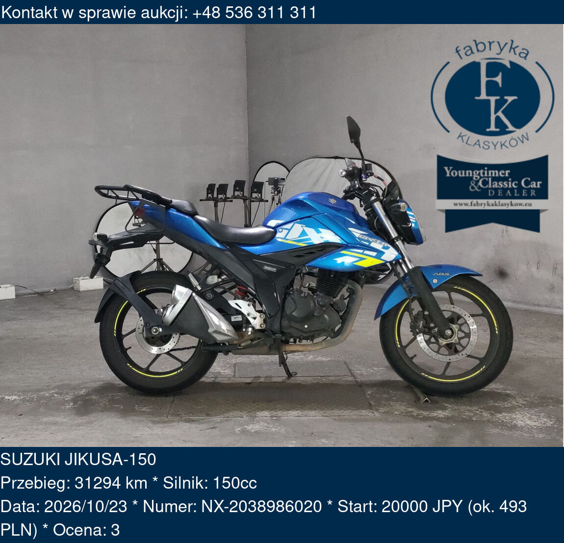 SUZUKI JIKUSA-150  - zdjęcie 2