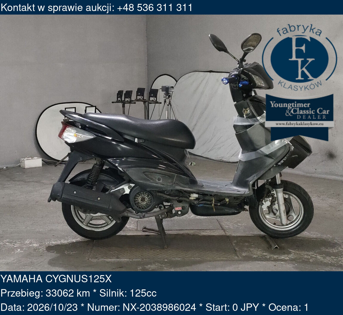 YAMAHA CYGNUS125X  - zdjęcie 2