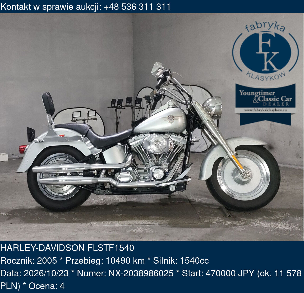 HARLEY-DAVIDSON FLSTF1540 2005 - zdjęcie 2