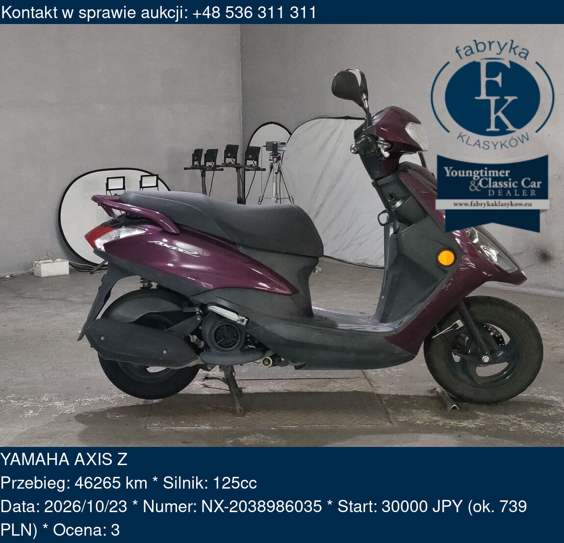 YAMAHA AXIS Z  - zdjęcie 2