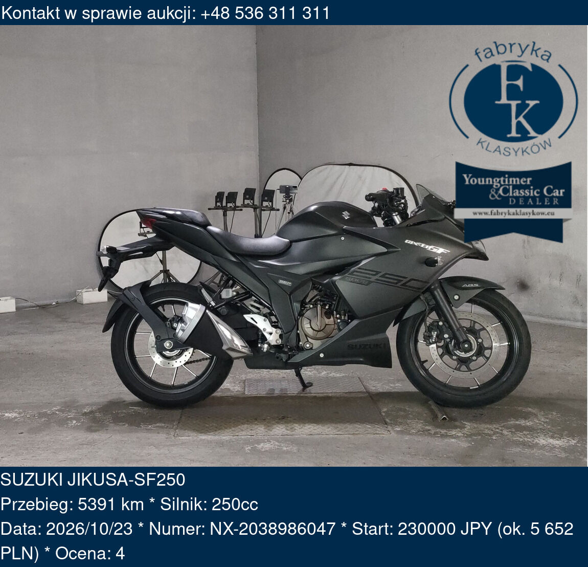 SUZUKI JIKUSA-SF250  - zdjęcie 2