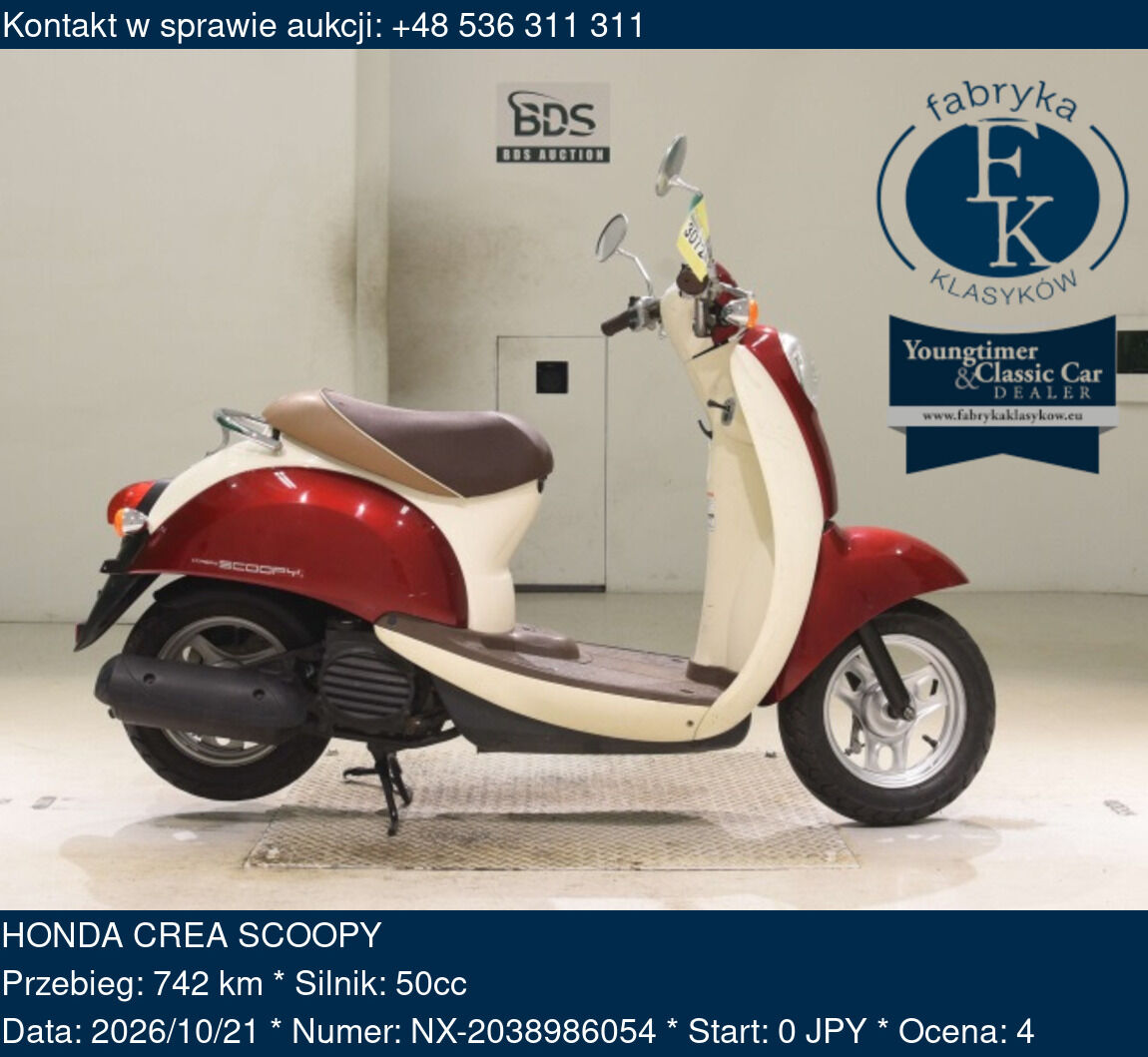 HONDA CREA SCOOPY - zdjęcie 2