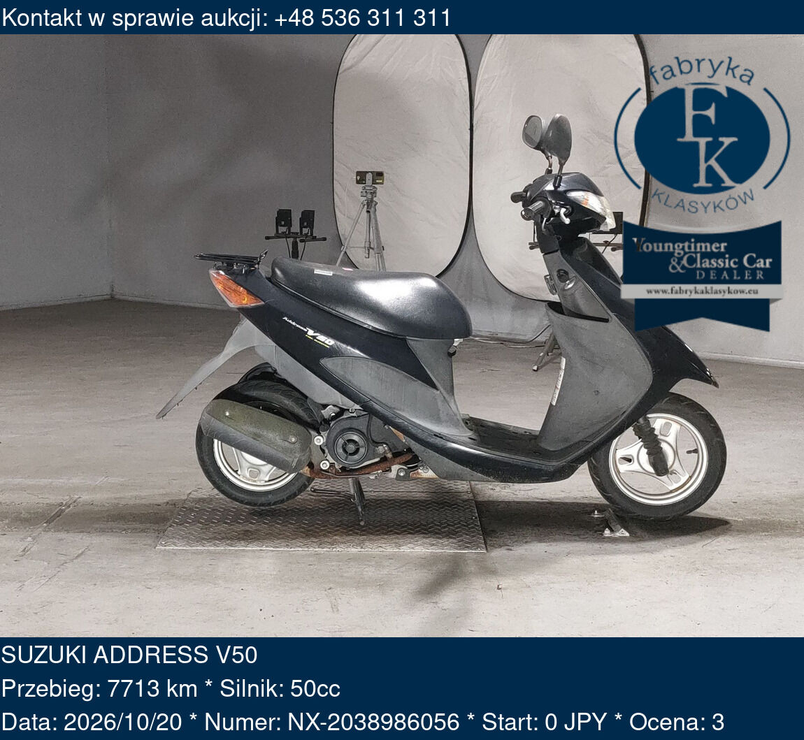 SUZUKI ADDRESS V50  - zdjęcie 2
