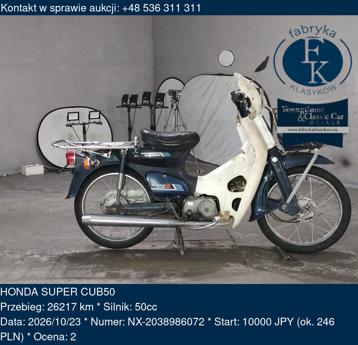 HONDA SUPER CUB50  - zdjęcie 2