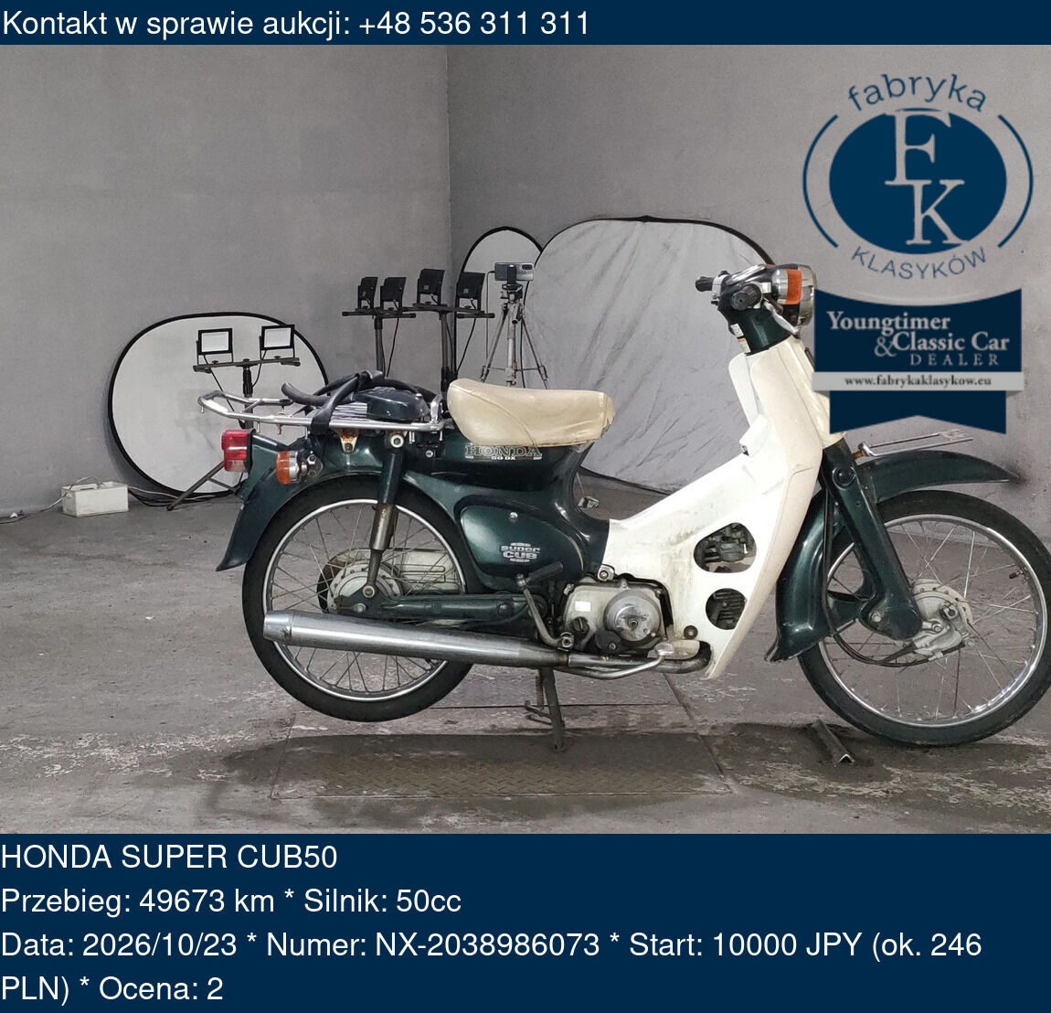 HONDA SUPER CUB50  - zdjęcie 2