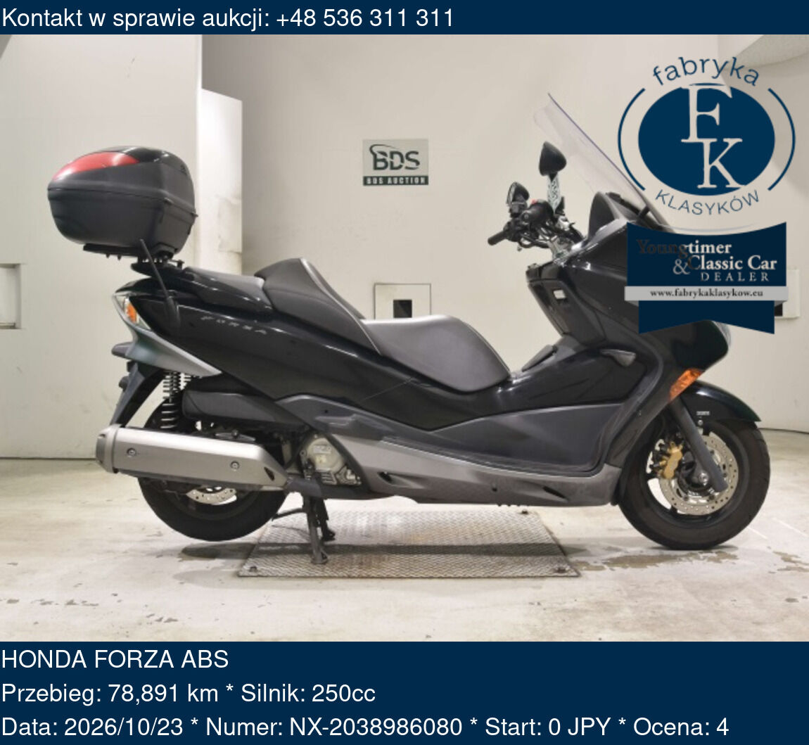 HONDA FORZA ABS  - zdjęcie 2
