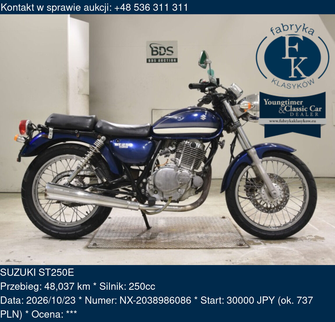 SUZUKI ST250E  - zdjęcie 2