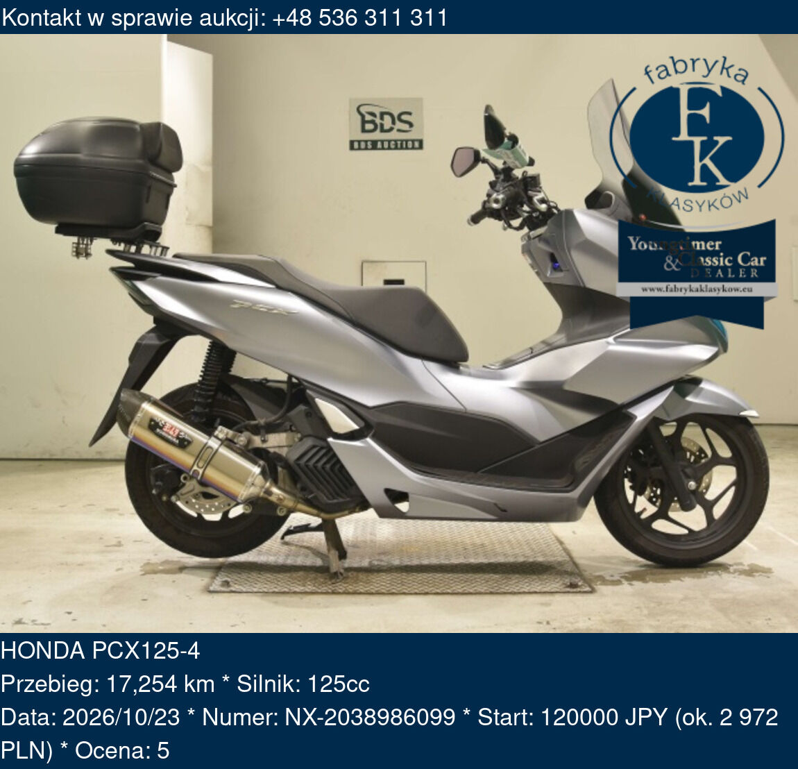 HONDA PCX125-4  - zdjęcie 2