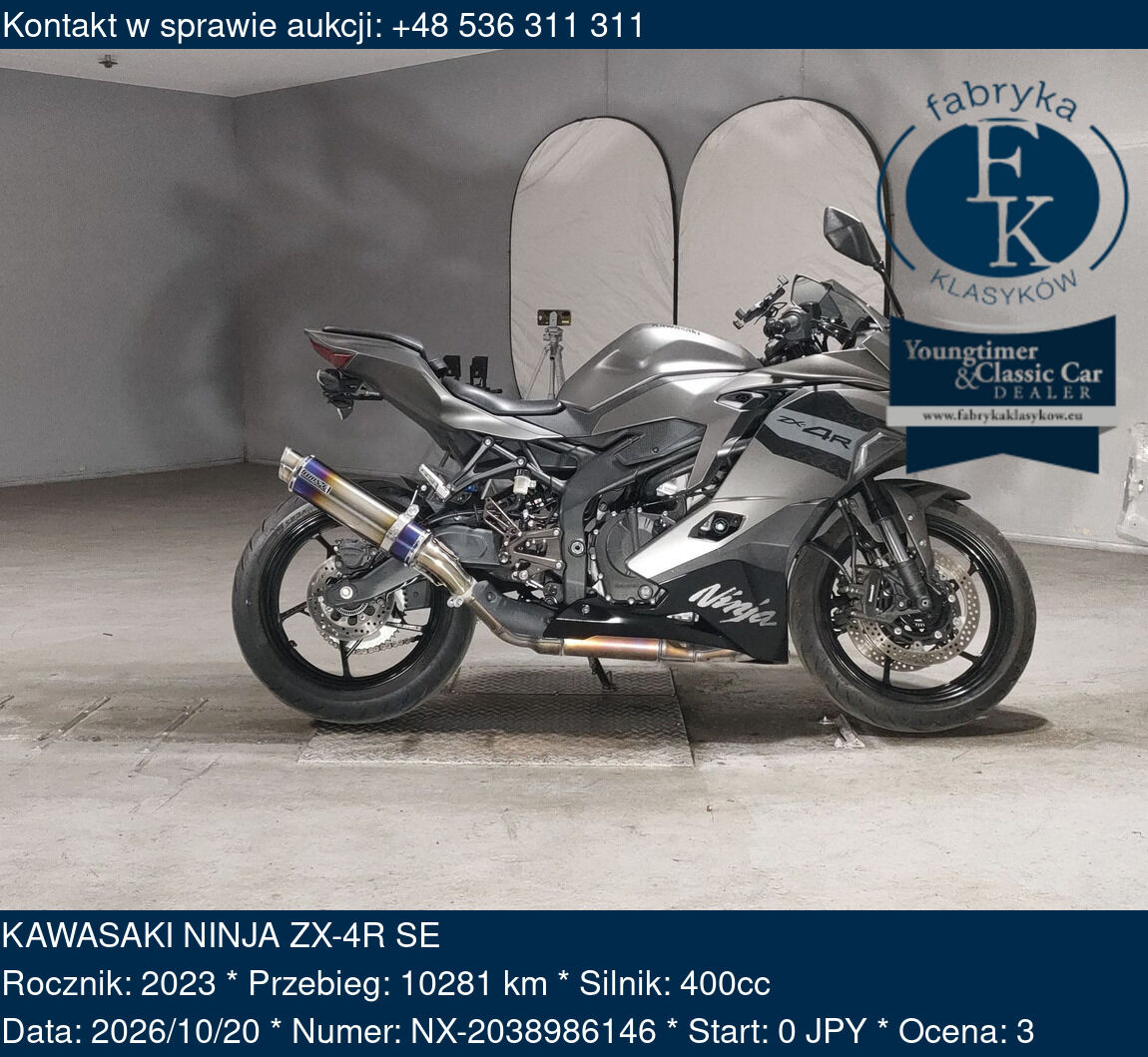 KAWASAKI NINJA ZX-4R SE 2023 - zdjęcie 2