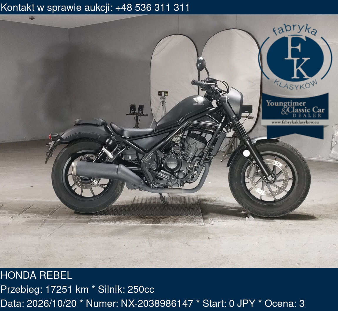 HONDA REBEL  - zdjęcie 2