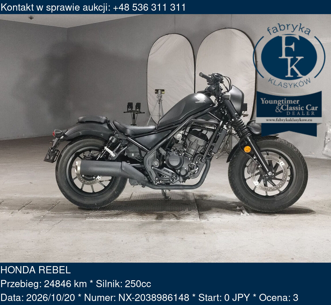 HONDA REBEL  - zdjęcie 2