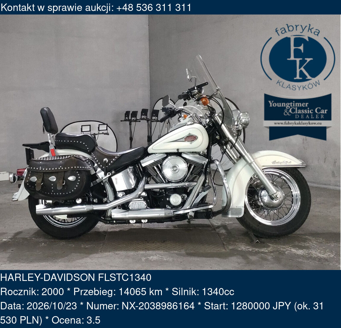 HARLEY-DAVIDSON FLSTC1340 2000 - zdjęcie 2