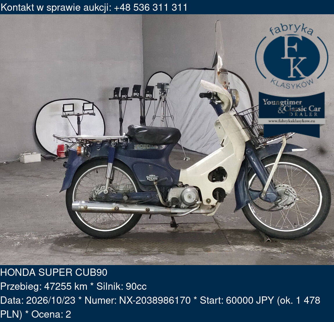 HONDA SUPER CUB90  - zdjęcie 2