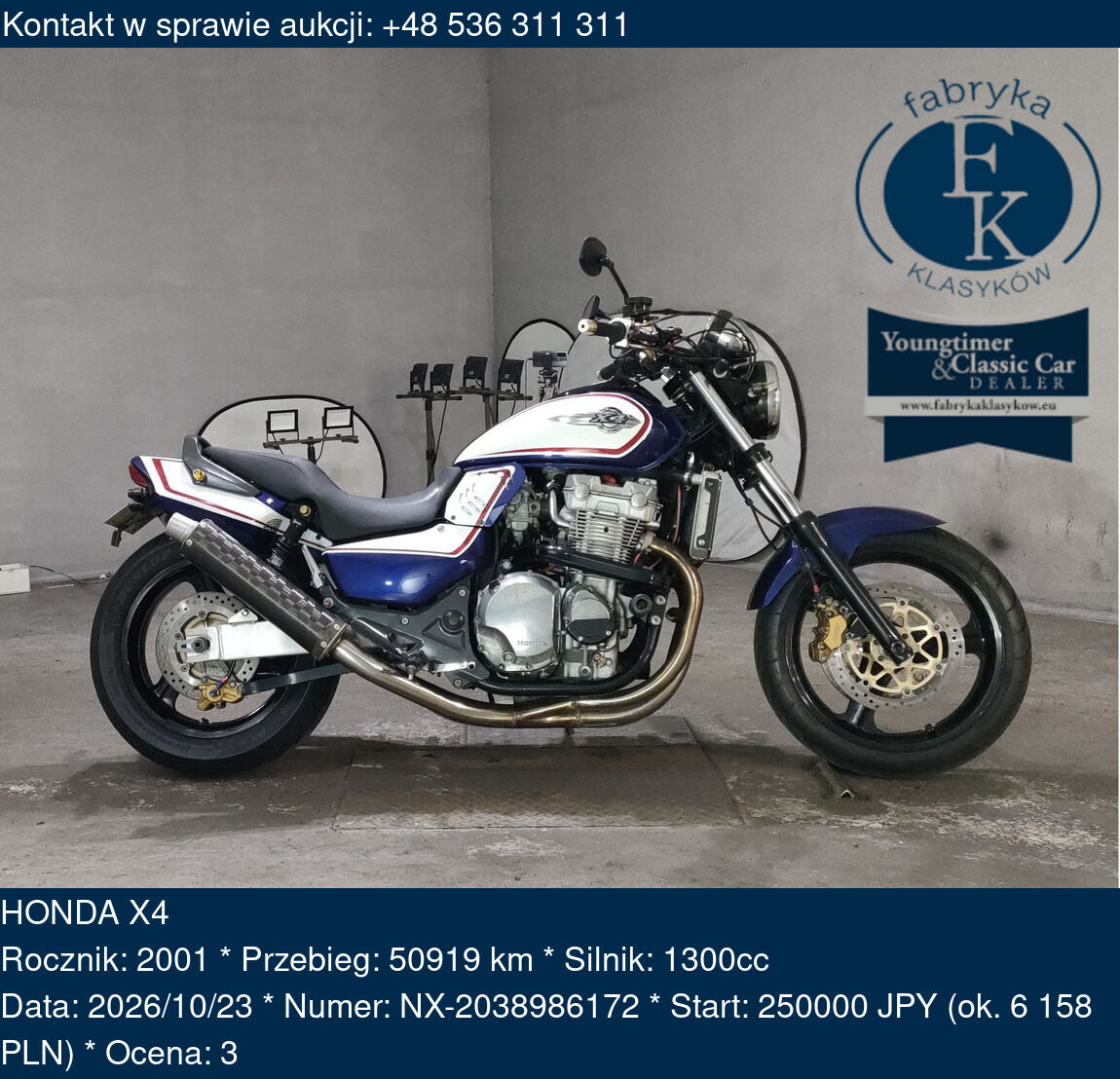 HONDA X4 2001 - zdjęcie 2