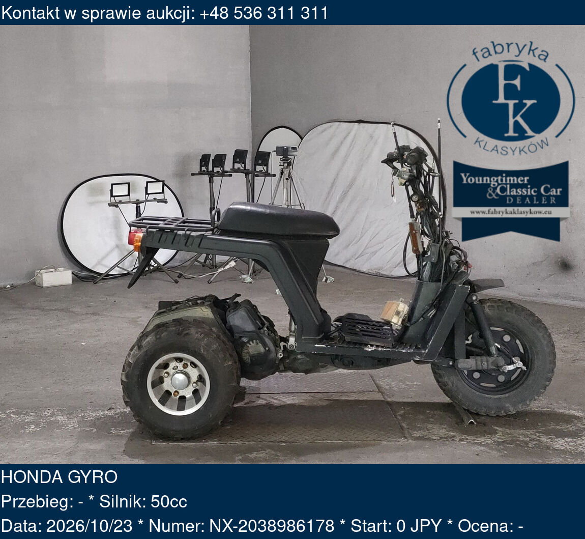 HONDA GYRO  - zdjęcie 2