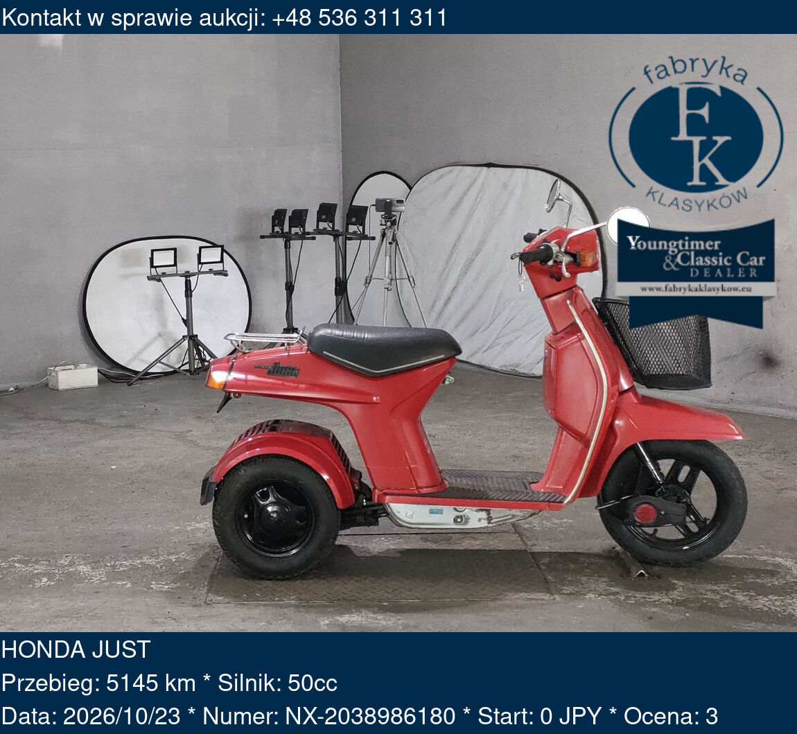 HONDA JUST  - zdjęcie 2