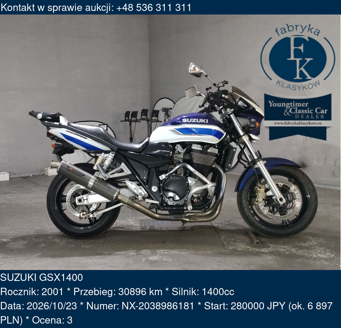 SUZUKI GSX1400 2001 - zdjęcie 2