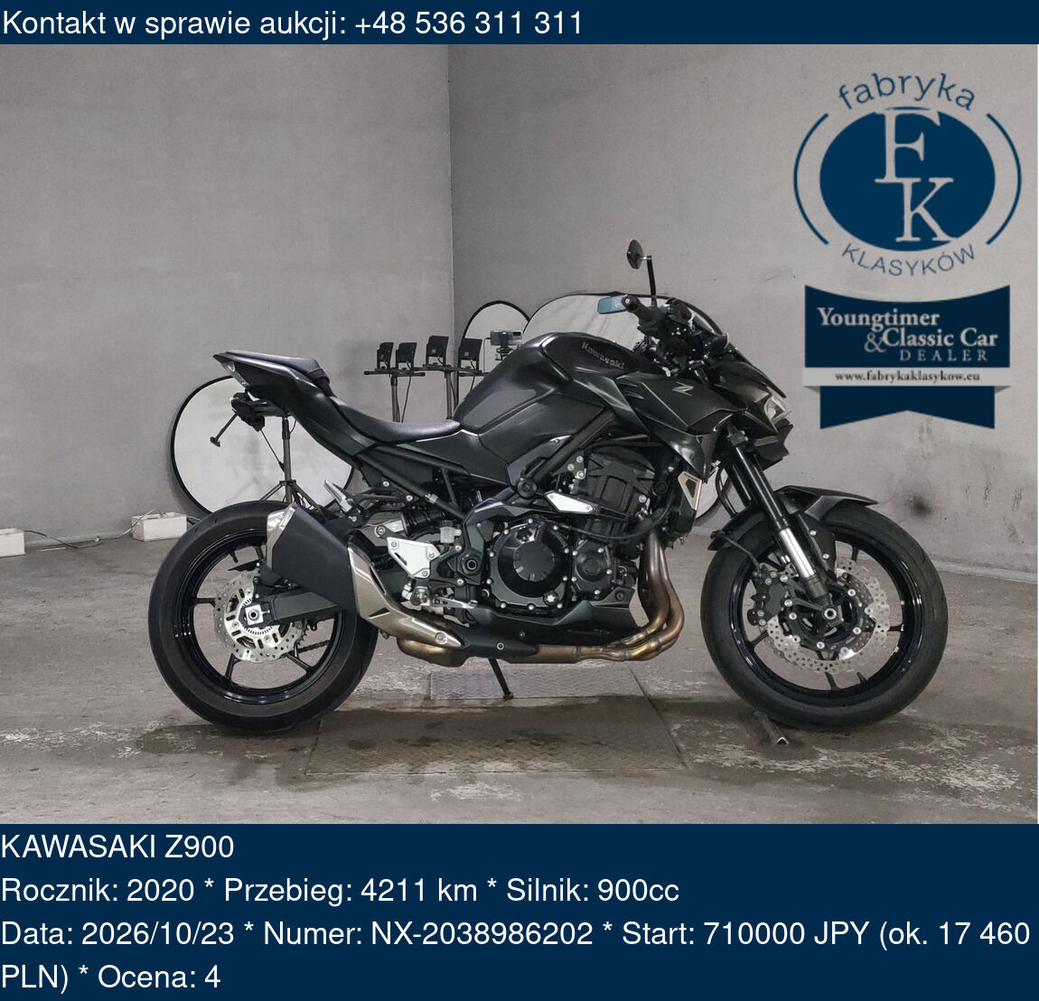 KAWASAKI Z900 2020 - zdjęcie 2