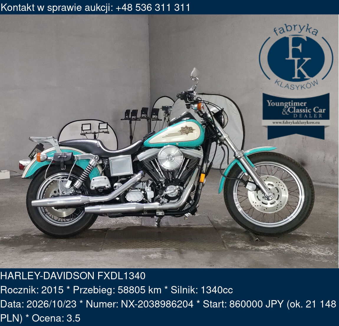 HARLEY-DAVIDSON FXDL1340 2015 - zdjęcie 2